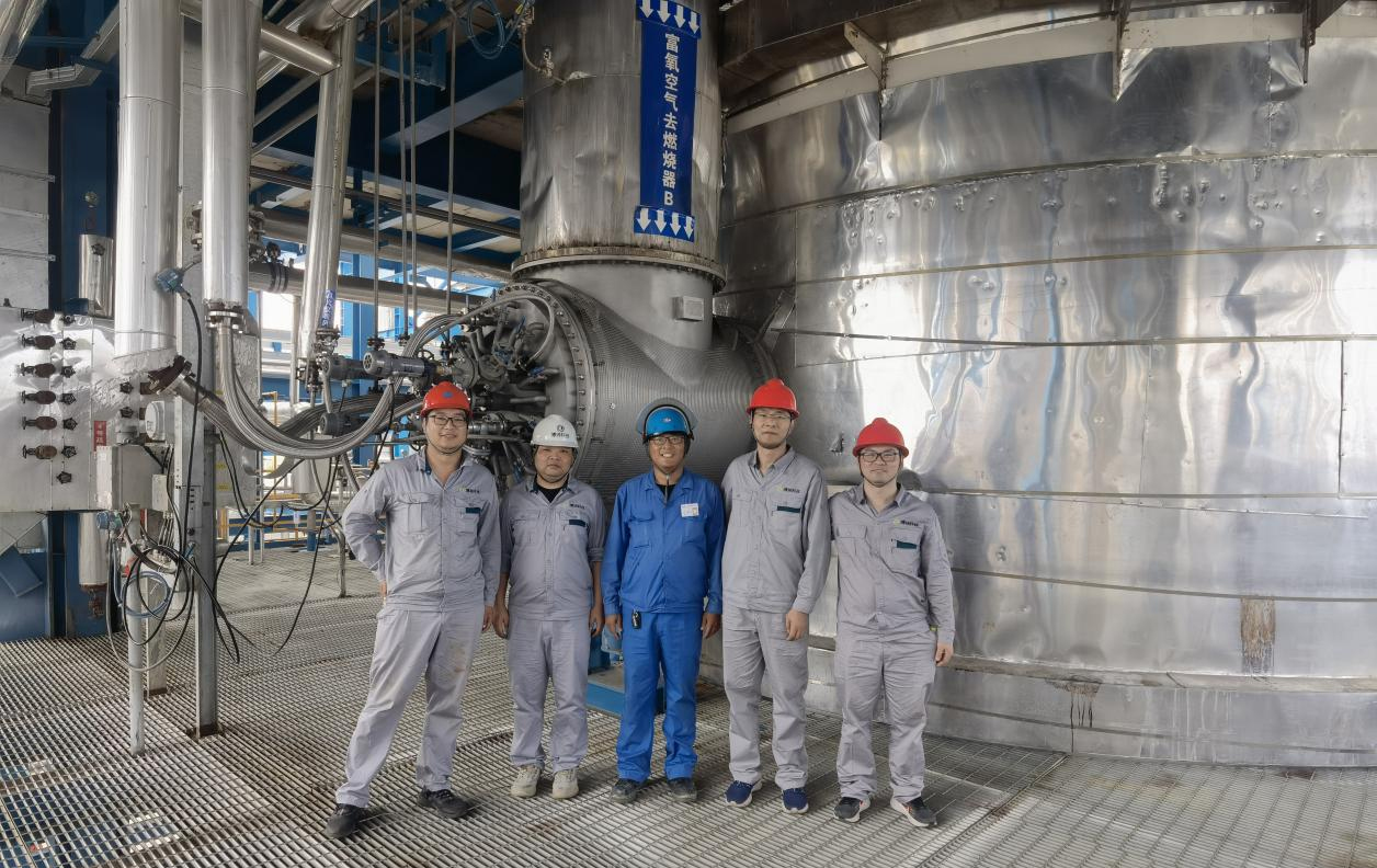 山东利华益20万吨/年SAR装置再生炉燃烧系统顺利投产